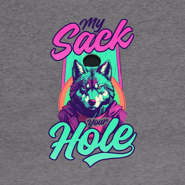 Cornhole Shirt | My Sack Your Hole by Gawkclothing